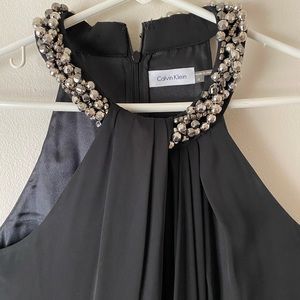 Long black formal dress